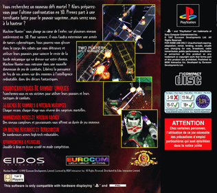 Machine Hunter - Box - Back (France) - 765x680