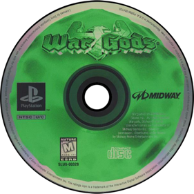 War Gods - Disc (North America) - 1000x1000