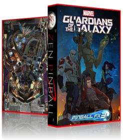 Guardians of the Galaxy (Zen Studios) - Box - 3D (World) - 1693x1928