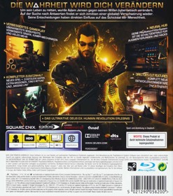 Deus Ex Human Revolution Director's Cut - Box - Back (Germany) - 909x1031
