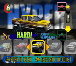 Xtreme Rally - Screenshot - Game Select (World) - 512x448