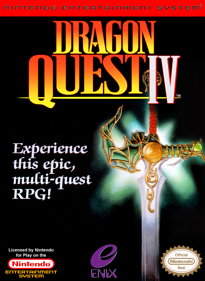 Dragon Warrior IV - Fanart - Box - Front (North America) - 2000x2738