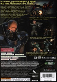 Quake 4 - Box - Back (Germany) - 900x1282