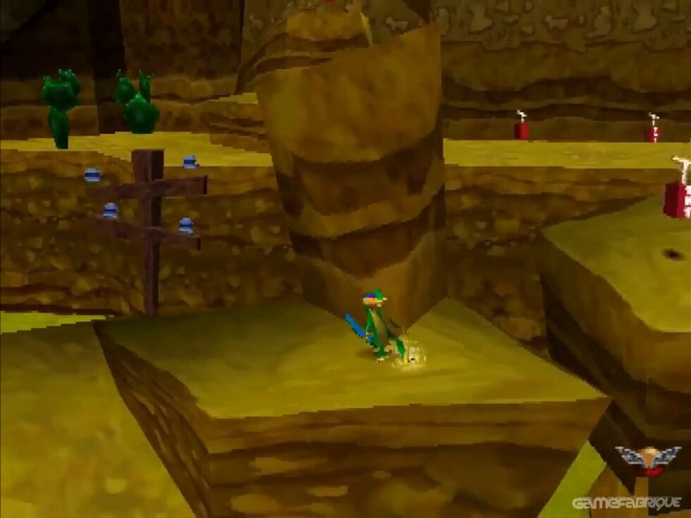 Illustration of Gex: Enter the Gecko