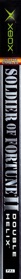 Soldier of Fortune II: Double Helix - Box - Spine (Europe) - 126x1675
