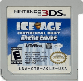 Ice Age: Continental Drift: Arctic Games - Cart - Front (North America) - 1294x1272