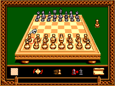 Sega Chess - Screenshot - Gameplay (World) - 512x384