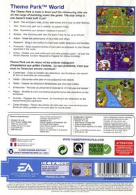 Sim Theme Park - Box - Back (Europe) - 559x800