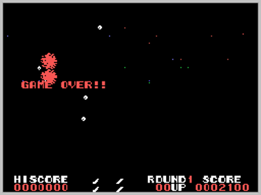 Alpharoid - Screenshot - Game Over (World) - 256x192