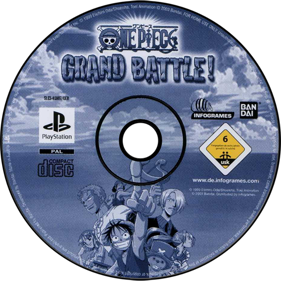 One Piece: Grand Battle! - Disc (Germany) - 1000x1000