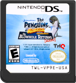The Penguins of Madagascar: Dr. Blowhole Returns Again! - Cart - Front (North America) - 517x564