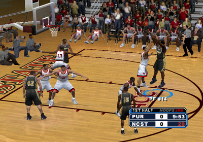 College Hoops 2K6 - Screenshot - Gameplay (North America) - 640x448