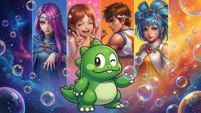 Puzzle Bobble 3 - Fanart - Background (Europe) - 1920x1080