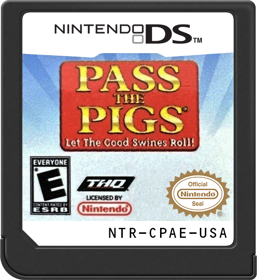 Pass the Pigs: Let the Good Swines Roll! - Cart - Front (North America) - 517x564