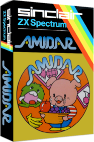 Amidar - Box - 3D (Europe) - 439x659