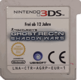 Tom Clancy's Ghost Recon: Shadow Wars - Cart - Front (Europe) - 1361x1355