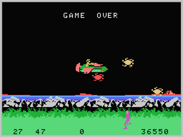 Masters of the Universe: The Power of He-Man - Screenshot - Game Over (World) - 256x192
