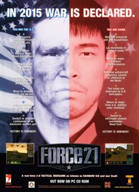 Force 21 - Advertisement Flyer - Front (United Kingdom) - 2179x3000