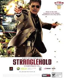 John Woo Presents Stranglehold - Advertisement Flyer - Front (United States) - 1791x2194