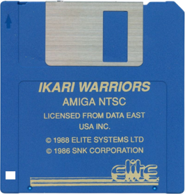 Ikari Warriors - Disc (United States) - 795x838