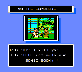 Ike Ike! Nekketsu Hockey Bu: Subette Koronde Dairantō - Screenshot - Gameplay (World) - 256x224