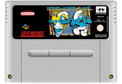 The Smurfs Travel the World - Fanart - Cart - Front (Europe) - 811x560