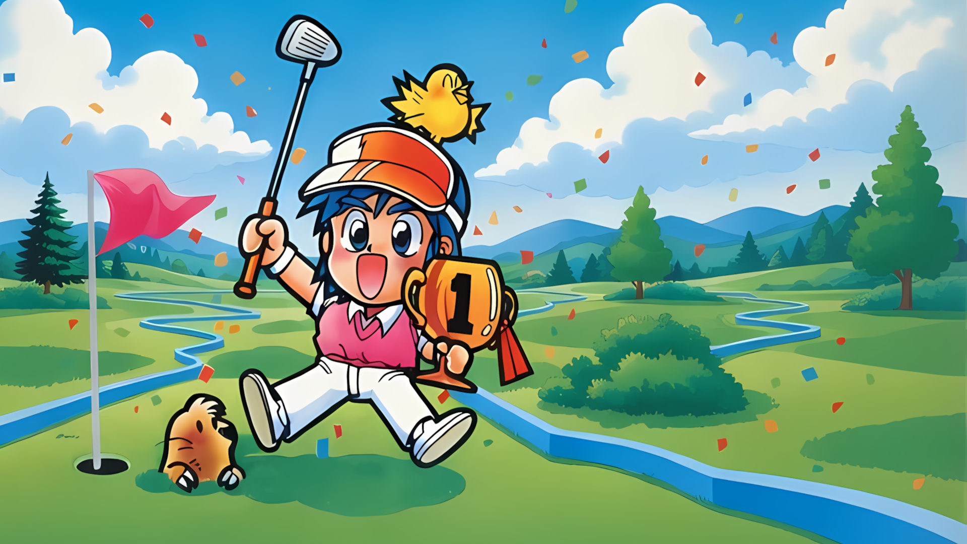 Illustration of Mini Putt