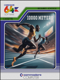 10000 Meters - Fanart - Box - Front (World) - 720x960