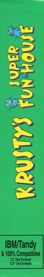Krusty's Fun House - Box - Spine (United States) - 127x800