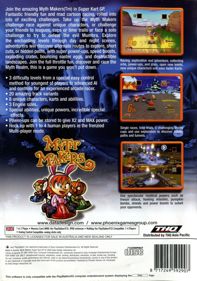 Myth Makers: Super Kart GP - Box - Back (Oceania) - 561x800