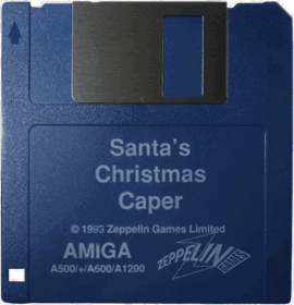 Santa's Xmas Caper - Disc (Europe) - 829x860