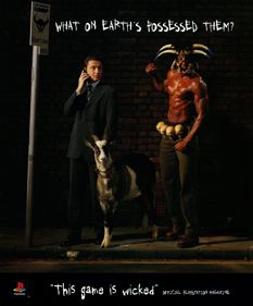 Akuji: The Heartless - Advertisement Flyer - Front (United Kingdom) - 2692x3242