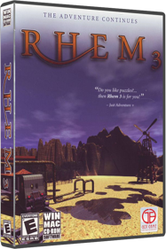 RHEM 3: The Secret Library - Box - 3D (North America) - 592x889