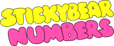 Stickybear Numbers - Clear Logo (North America) - 2400x986