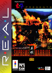 Supreme Warrior - Fanart - Box - Front (North America) - 857x1200
