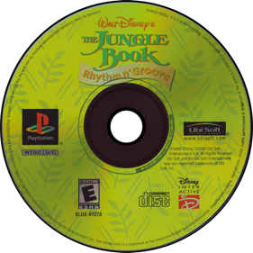 Walt Disney's The Jungle Book: Rhythm n' Groove Party - Disc (North America) - 700x700