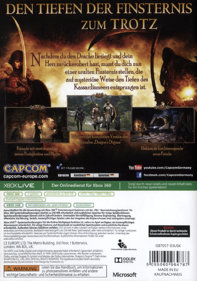 Dragon's Dogma: Dark Arisen - Box - Back (Germany) - 947x1349