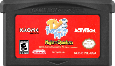 Ty the Tasmanian Tiger 3: Night of the Quinkan - Cart - Front (North America) - 1000x574