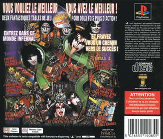 KISS Pinball - Box - Back (France) - 1659x1422