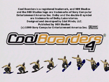 Cool Boarders 4 - Screenshot - Game Title (North America) - 640x480