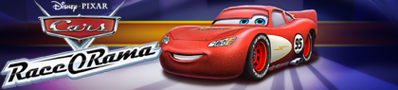 Cars: Race-O-Rama - Banner (World) - 420x95
