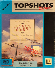 Their Finest Hour: The Battle of Britain - Box - Front (Germany) - 966x1193