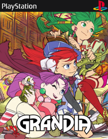 Grandia - Fanart - Box - Front (North America) - 500x646