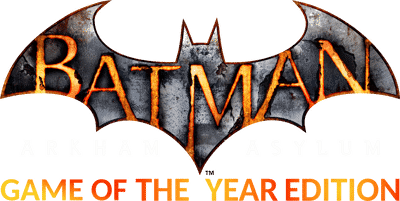 Batman: Arkham Asylum: Game of the Year Edition - Clear Logo (World) - 3738x1880