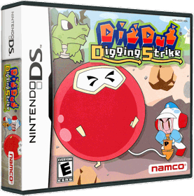 Dig Dug: Digging Strike - Box - 3D (North America) - 868x878