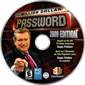 Million Dollar password: 2009 Edition - Disc (North America) - 2048x2048