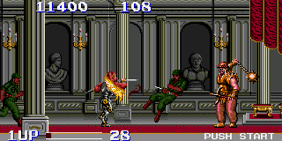 The Ninja Warriors - Screenshot - Gameplay (Japan) - 640x320