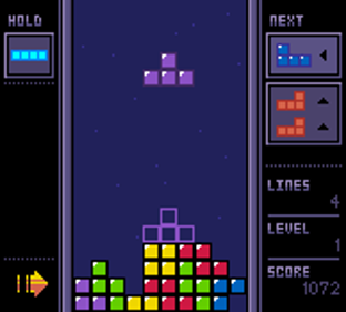 Tetris Chromatic - Screenshot - Gameplay (North America) - 160x144