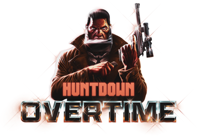 Huntdown Overtime - Clear Logo (World) - 3950x2706