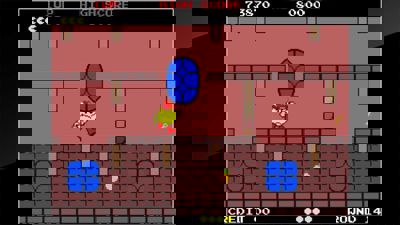 Arcade Archives: Pac-Land - Screenshot - Gameplay (World) - 640x360